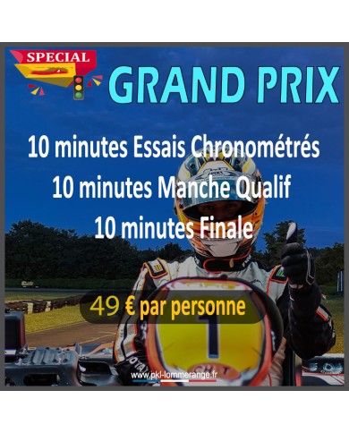 Grand prix de karting le 22 mai à Lommerange