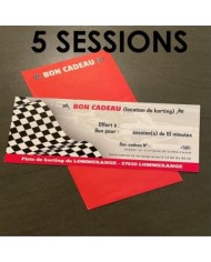 Bon cadeau 5 sessions de 10 minutes Bon cadeau 5 sessions de 10 minutes