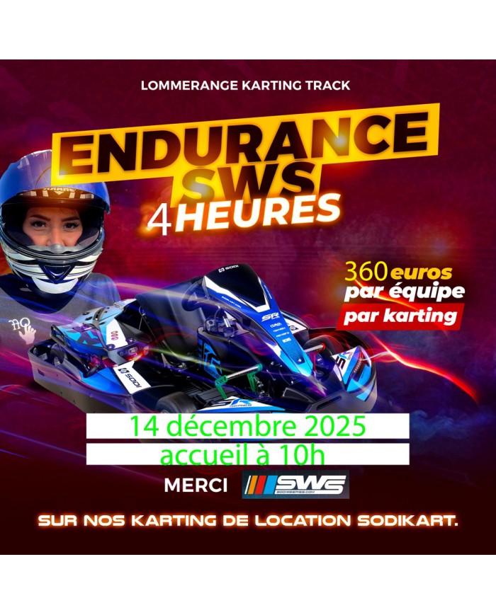 ENDURANCE SWS DU 14 DEC