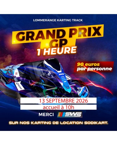 GP 1 heure karting de location Lommerange