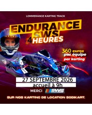 endurance de 4 heures karting de location à Lommerange