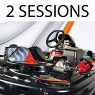 2 sessions de location de karting à Lommerange