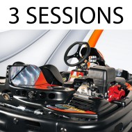 Trois sessions de 10 minutes de karting CRG