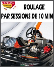 le roulage par sessions de 10 minutes à Lommerange